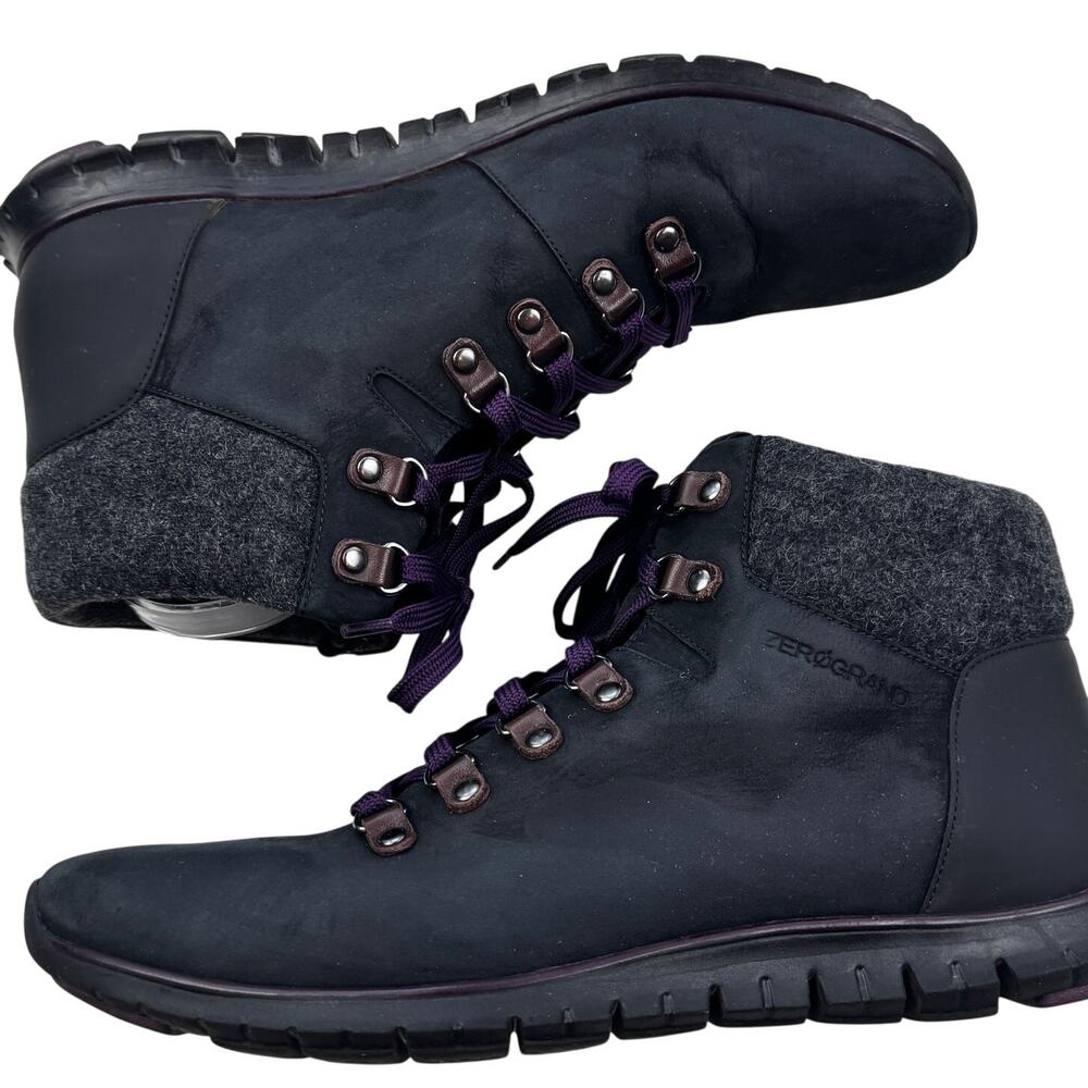 Cole Haan Zerogrand Waterproof Suede/Leather Outdoor Hiking Boots Women's 11 - Picture 6 of 10